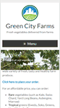 Mobile Screenshot of gcityfarms.com